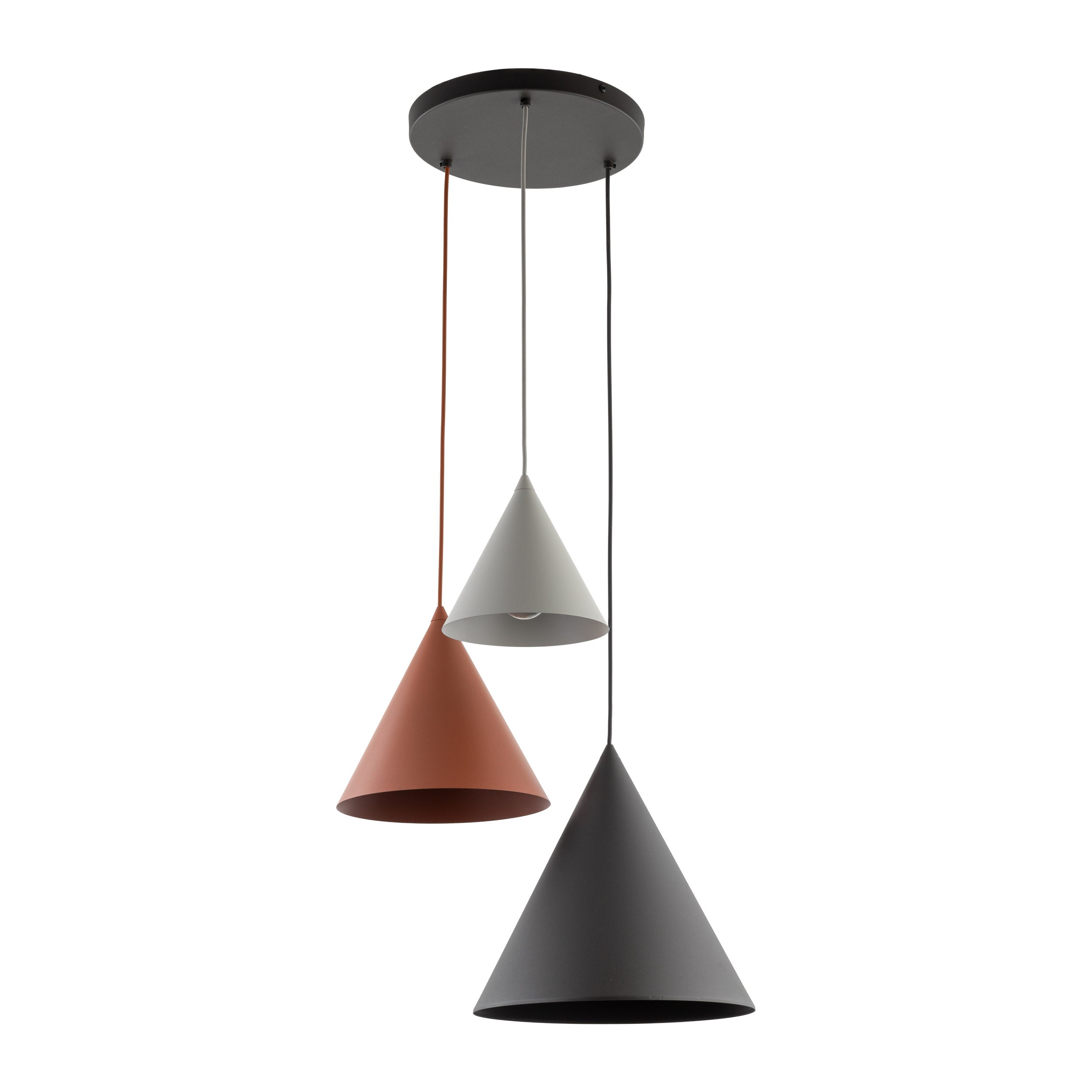 CONO Mix Pendant Set S/M/L – Modern 3xE27