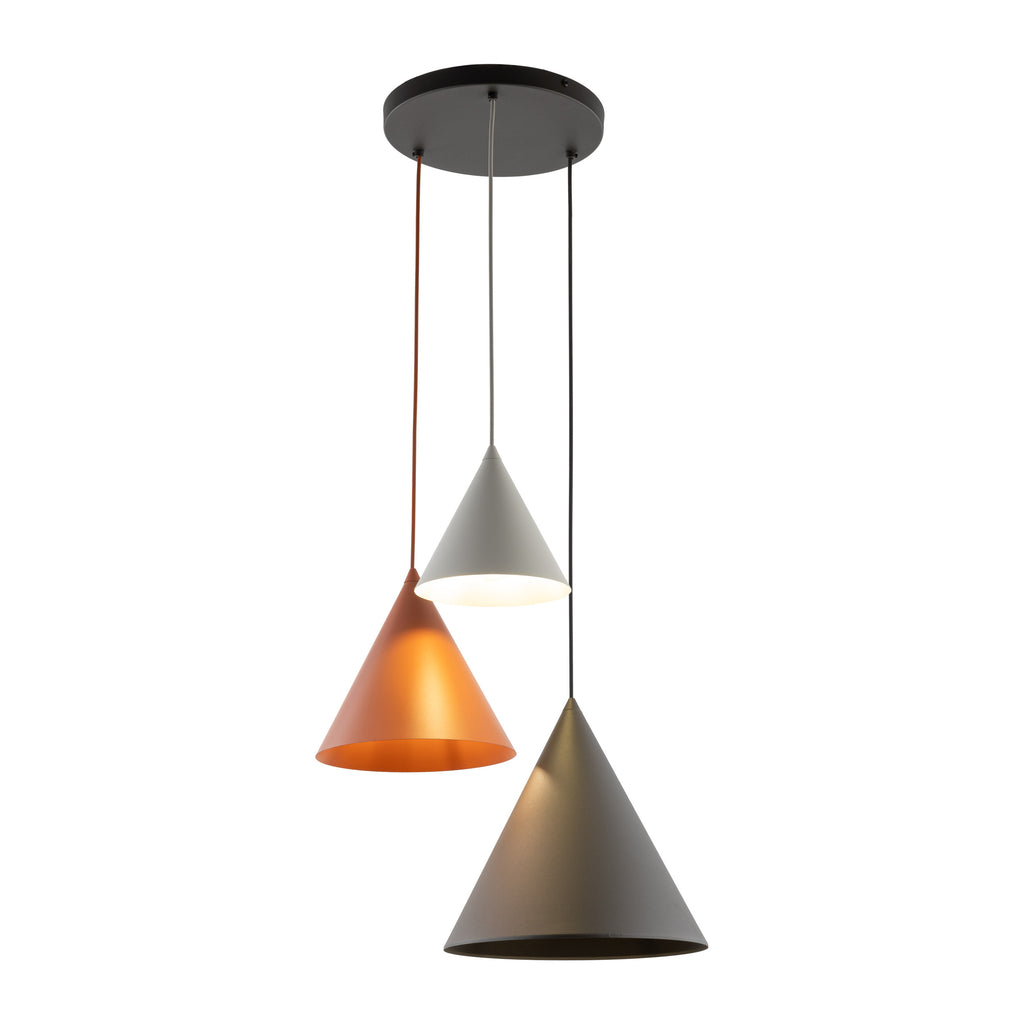 CONO Mix Pendant Set S/M/L – Modern 3xE27