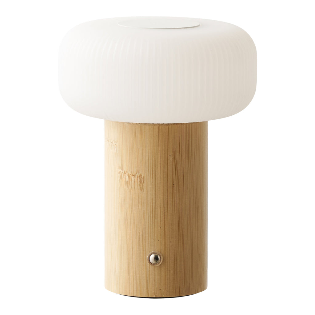 Stafford Table Lamp — Natural / White