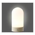 Ashford Table Lamp — Beige / White