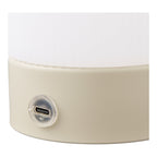 Ashford Table Lamp — Beige / White