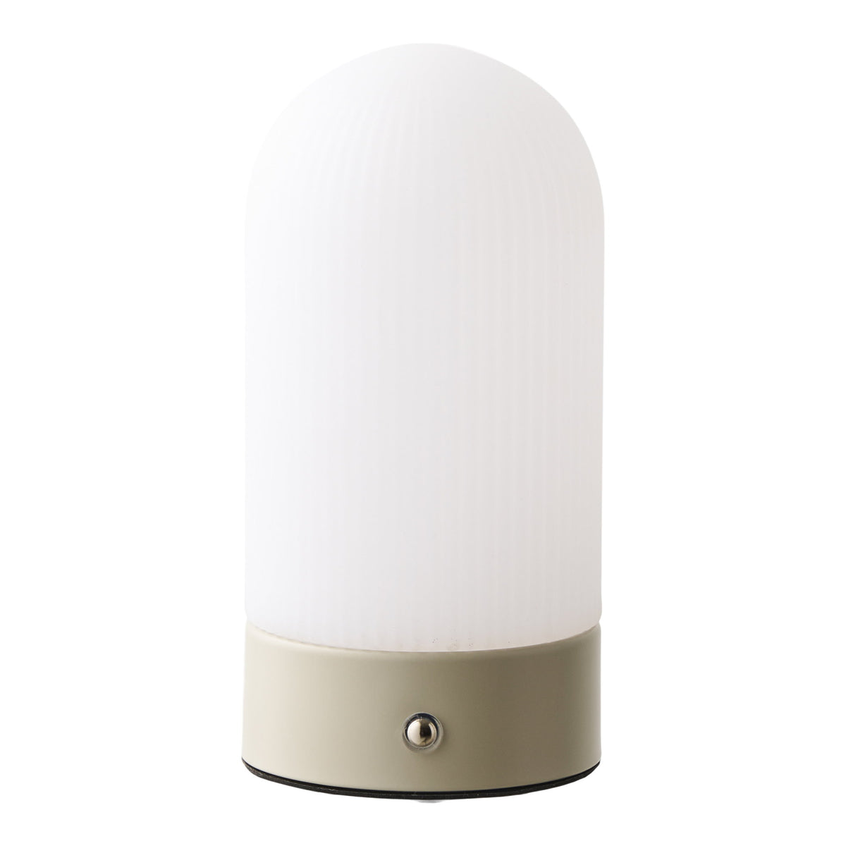 Ashford Table Lamp — Beige / White