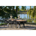 Tulsa Garden Chair — Black