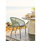 Novella Dining Chair — Grey / Green