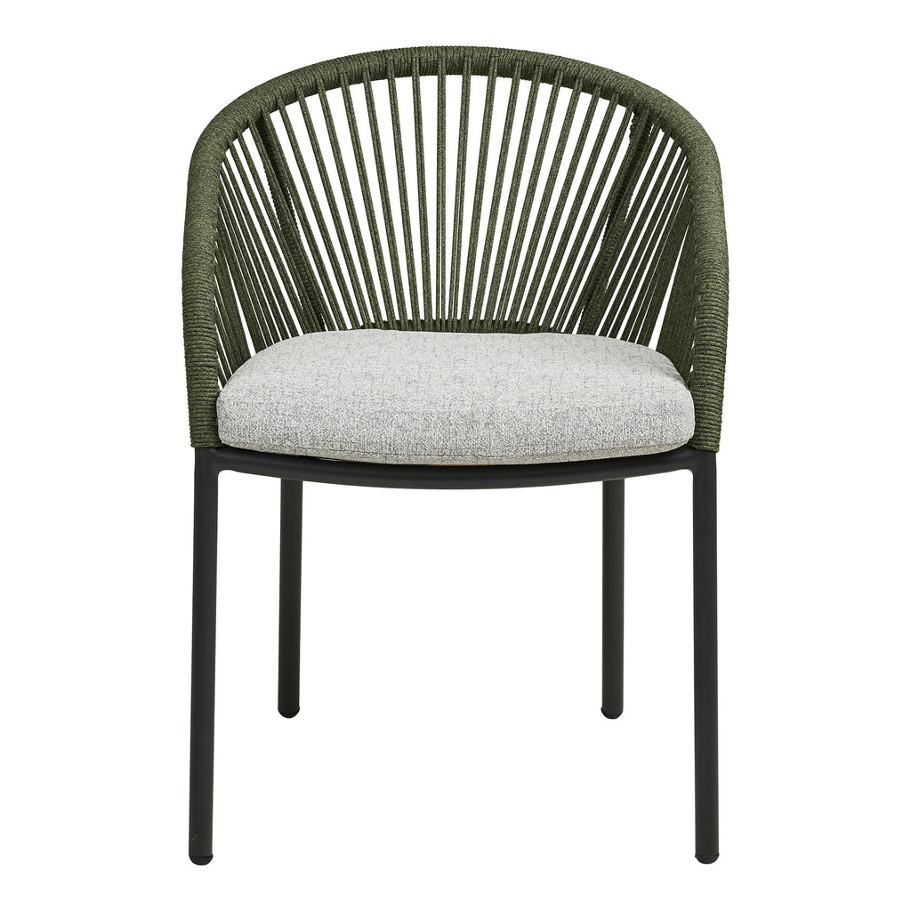 Novella Dining Chair — Grey / Green