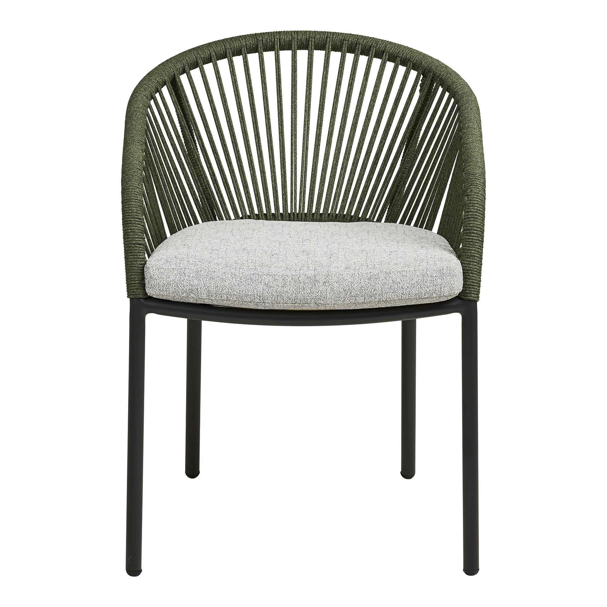 Novella Dining Chair — Grey / Green