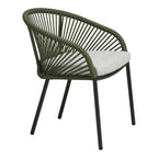 Novella Dining Chair — Grey / Green