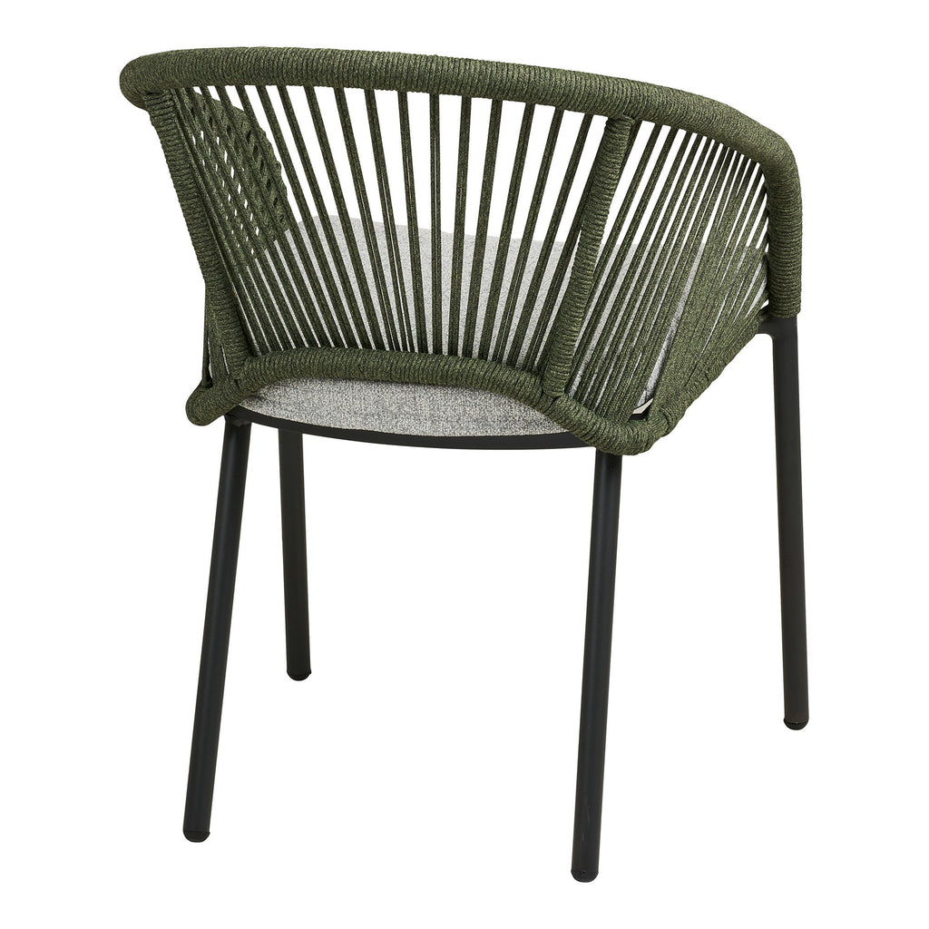 Novella Dining Chair — Grey / Green