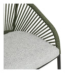 Novella Dining Chair — Grey / Green
