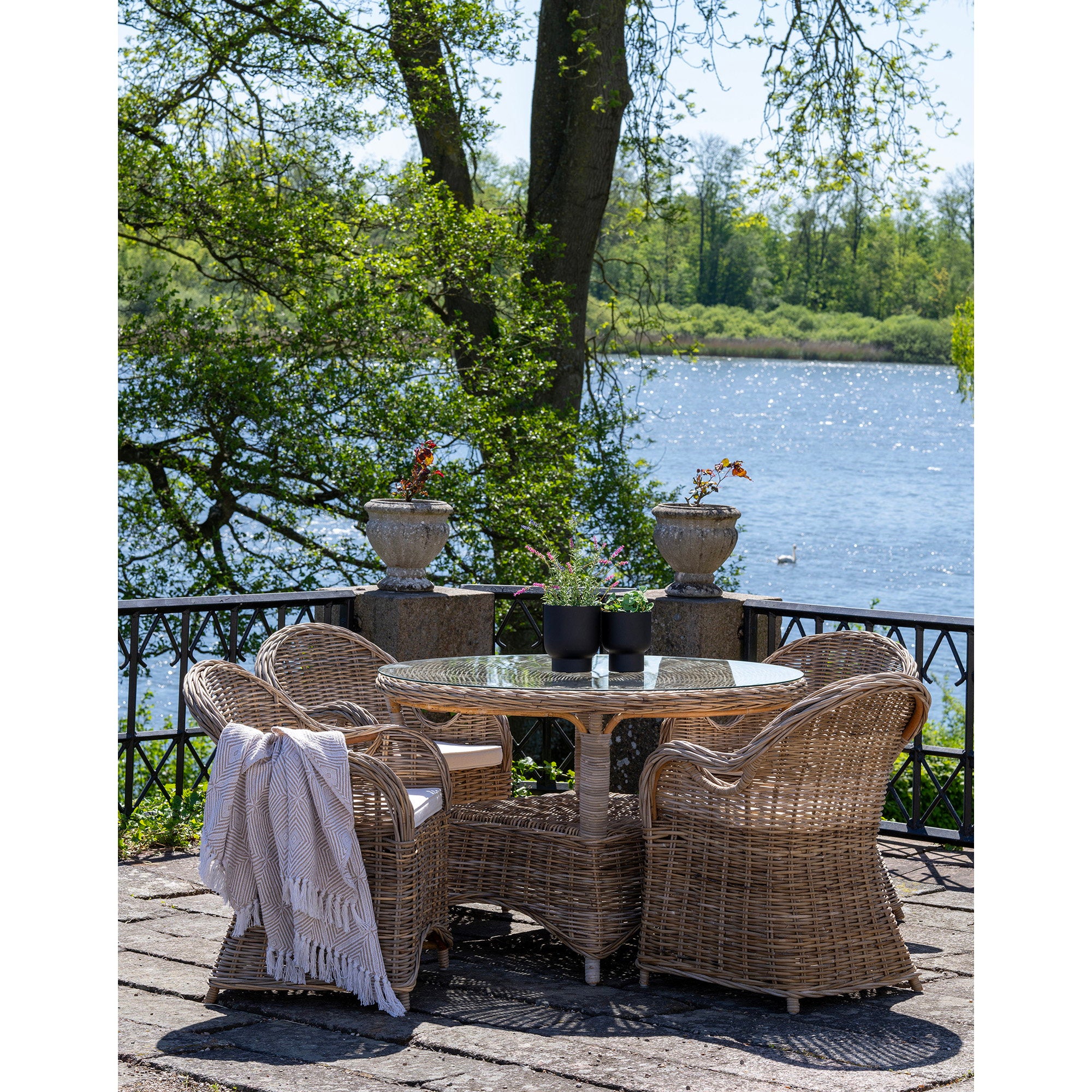 Larisa Dining Chair — Kubu / Grey