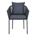 Salerno Dining Chair — Dark Grey