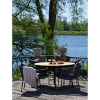 Salerno Dining Chair — Dark Grey