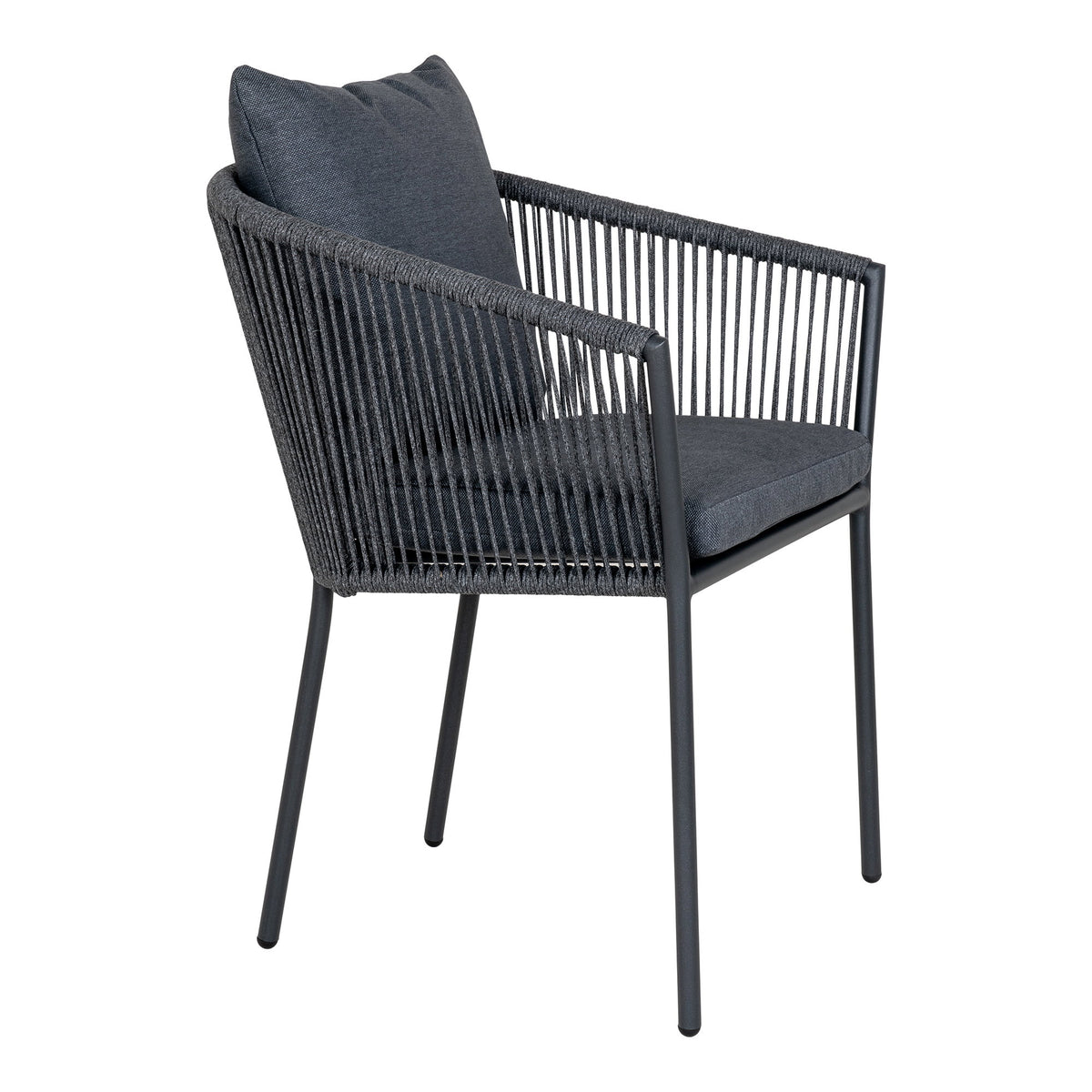 Salerno Dining Chair — Dark Grey