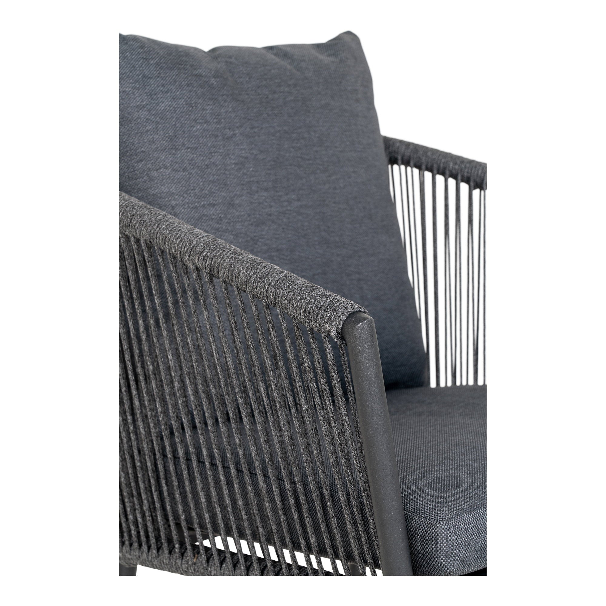 Salerno Dining Chair — Dark Grey