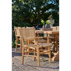 Derby Dining Chair with armrest — Natural