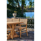 Derby Dining Chair with armrest — Natural