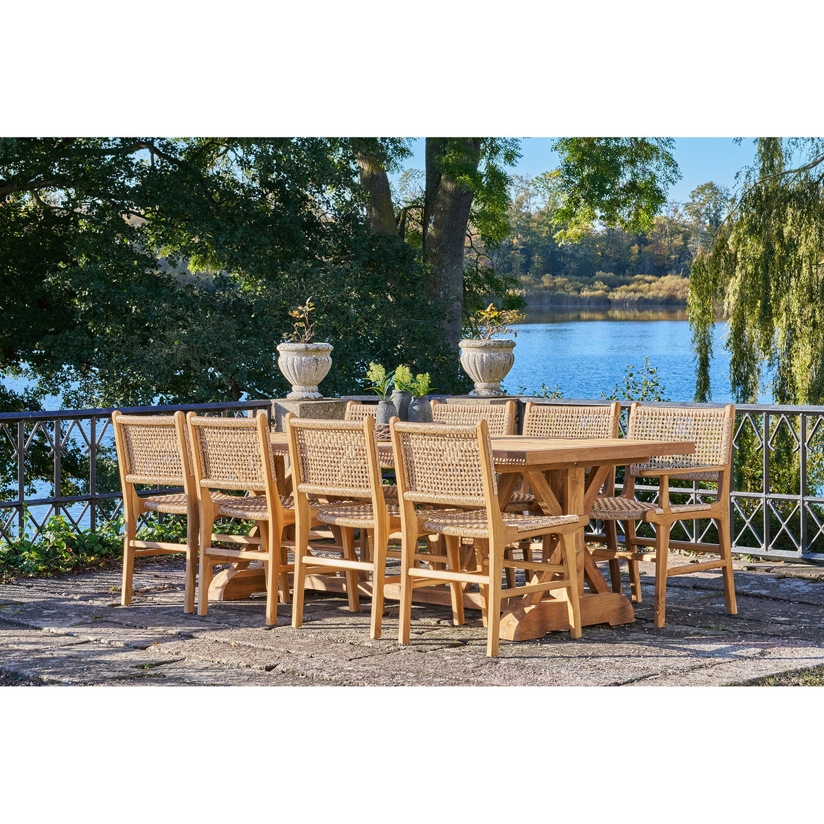 Derby Dining Chair with armrest — Natural