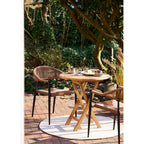 Canari Dining Chair — Natural / Black