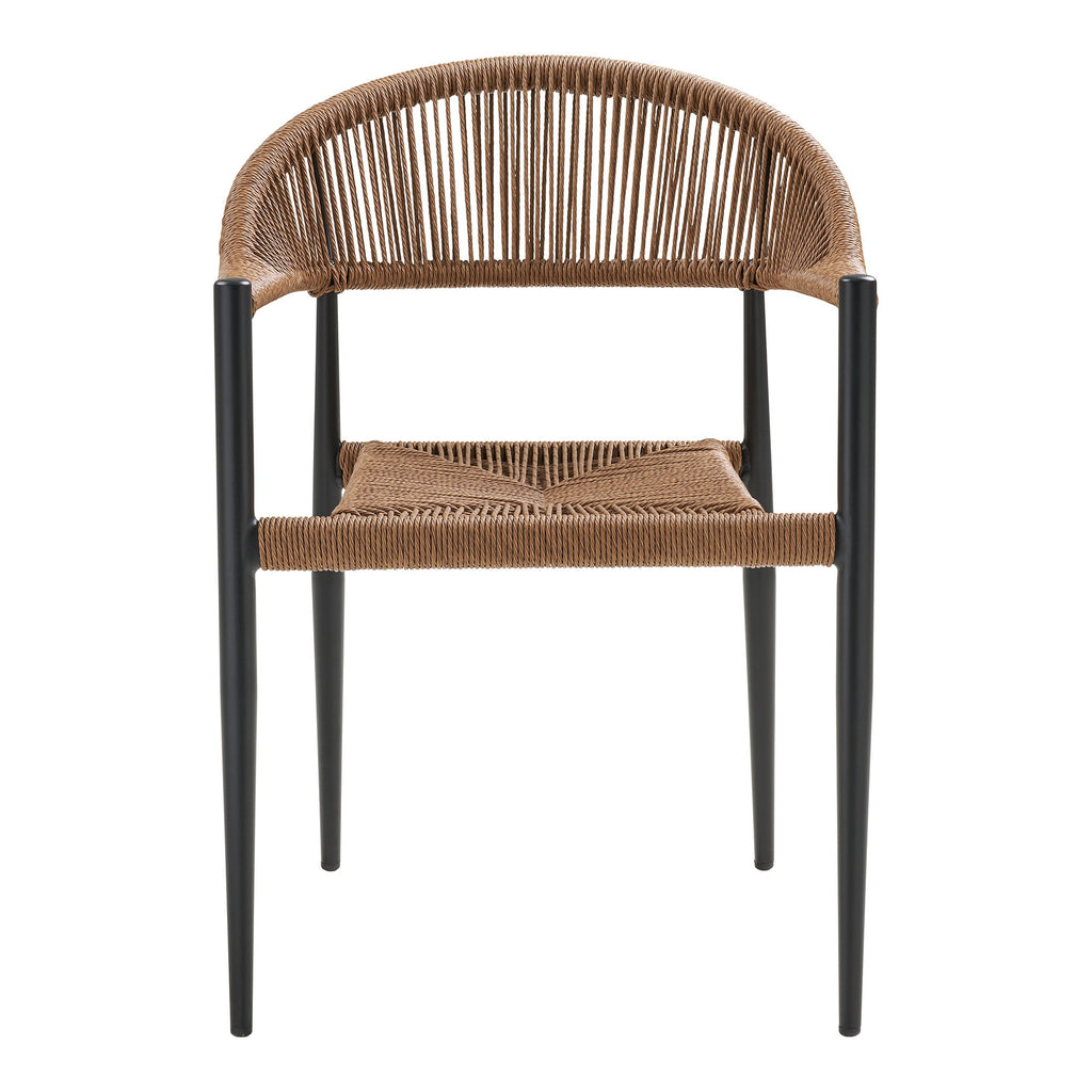 Canari Dining Chair — Natural / Black