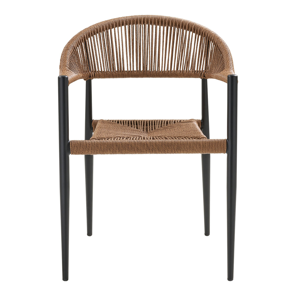 Canari Dining Chair — Natural / Black