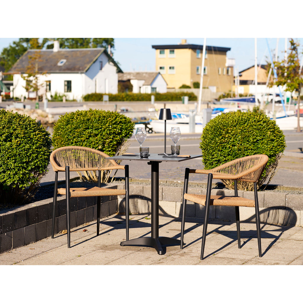 Canari Dining Chair — Natural / Black