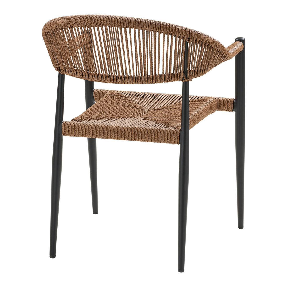 Canari Dining Chair — Natural / Black