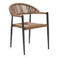 Canari Dining Chair — Natural / Black