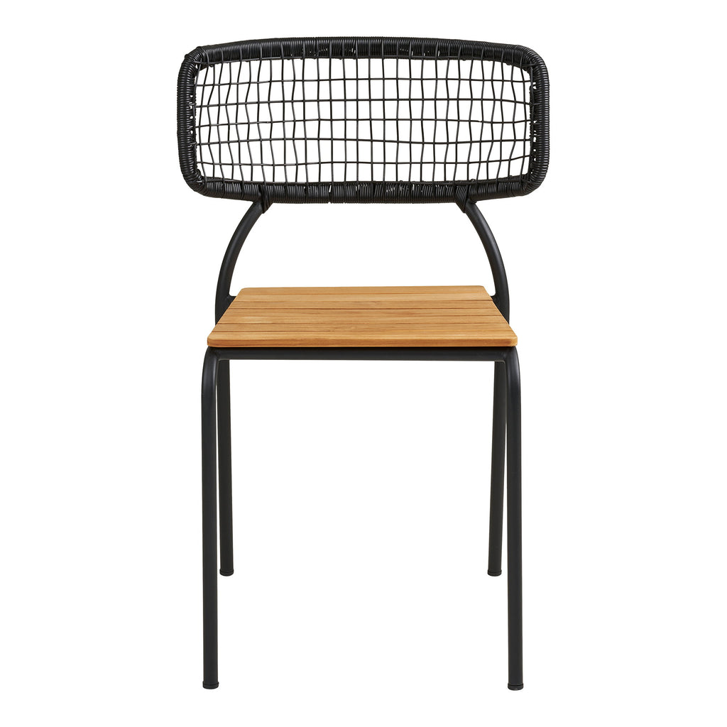 Nashville Dining Chair — Natural / Black