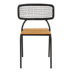 Nashville Dining Chair — Natural / Black