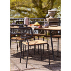 Nashville Dining Chair — Natural / Black