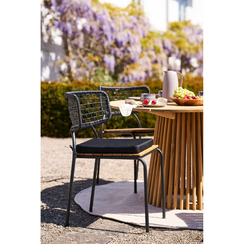 Nashville Dining Chair — Natural / Black