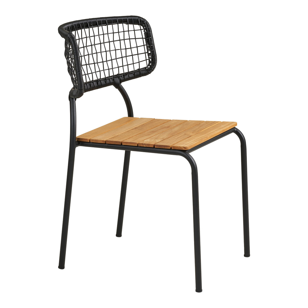 Nashville Dining Chair — Natural / Black