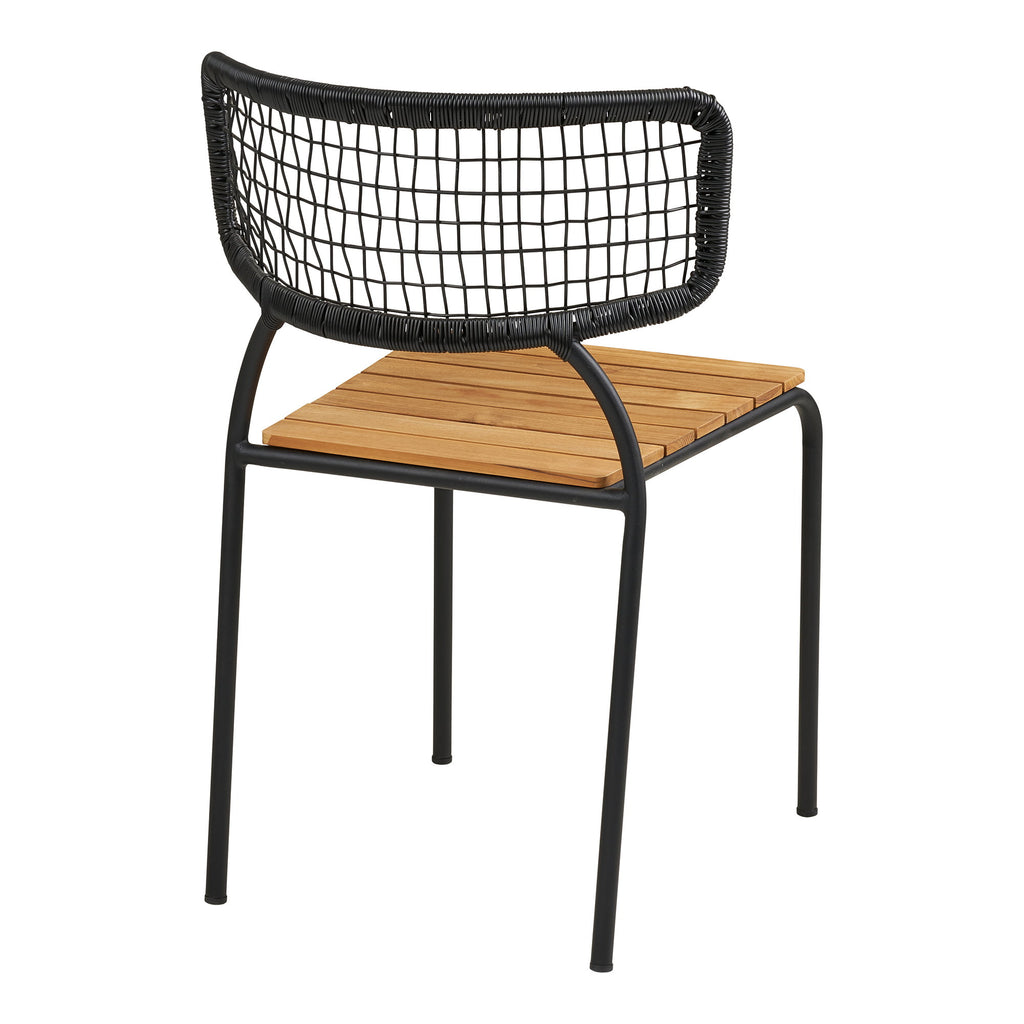 Nashville Dining Chair — Natural / Black