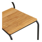 Nashville Dining Chair — Natural / Black
