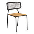 Nashville Dining Chair — Natural / Black