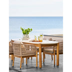 Terracina Dining Chair — Brown / Beige