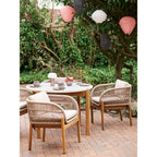Terracina Dining Chair — Brown / Beige