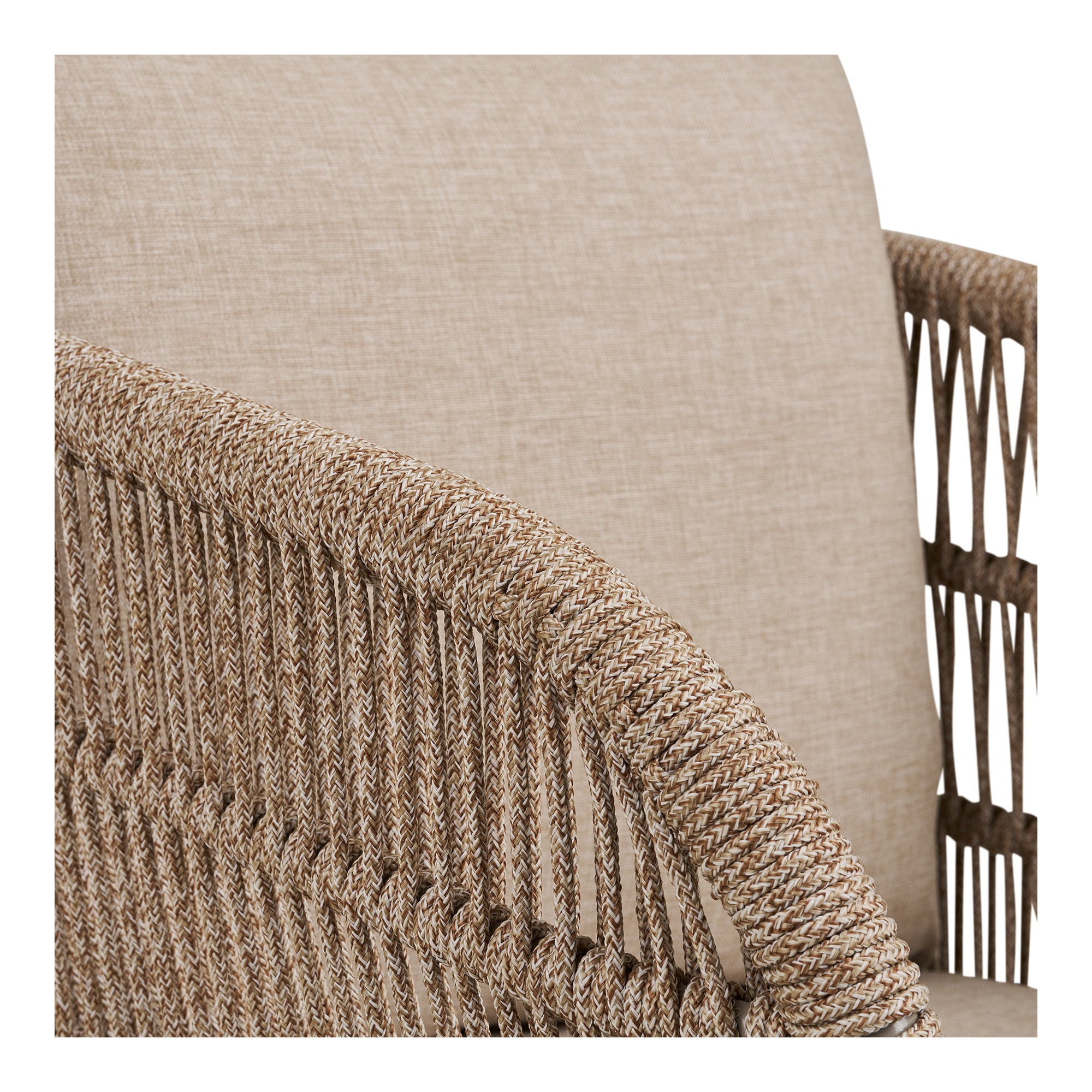 Terracina Dining Chair — Brown / Beige