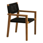 Anzio Dining Chair — Natural / Black