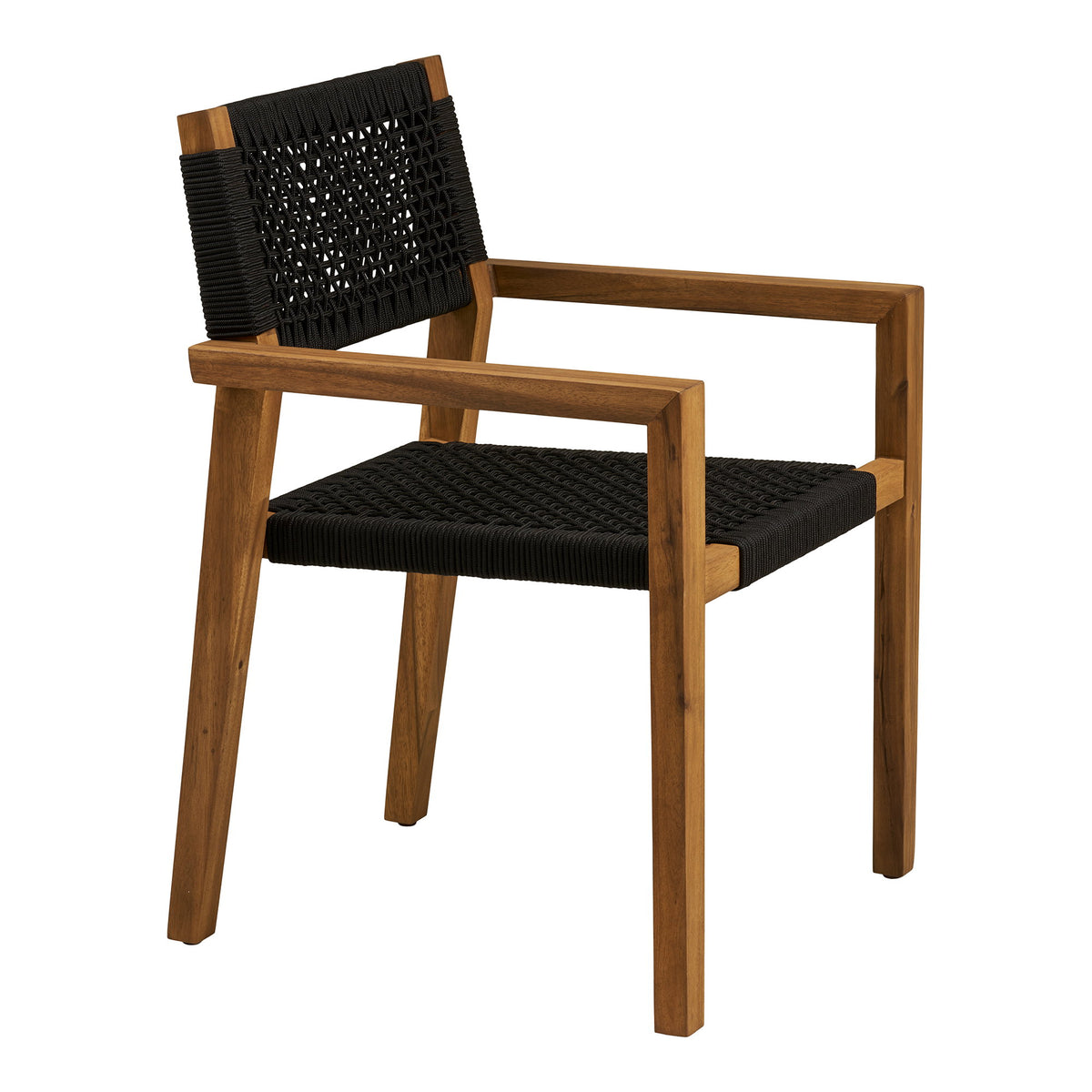Anzio Dining Chair — Natural / Black
