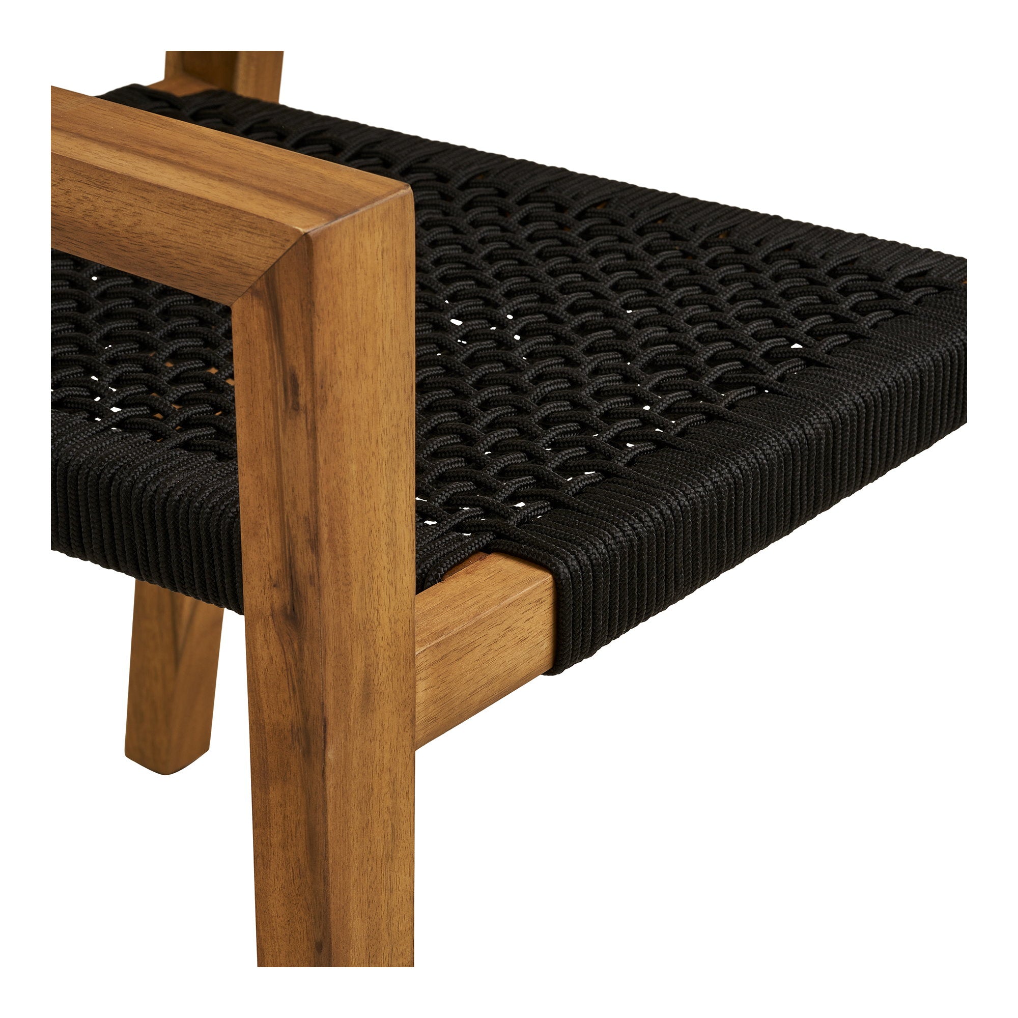 Anzio Dining Chair — Natural / Black