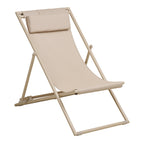 Curtis Beach Chair — Taupe