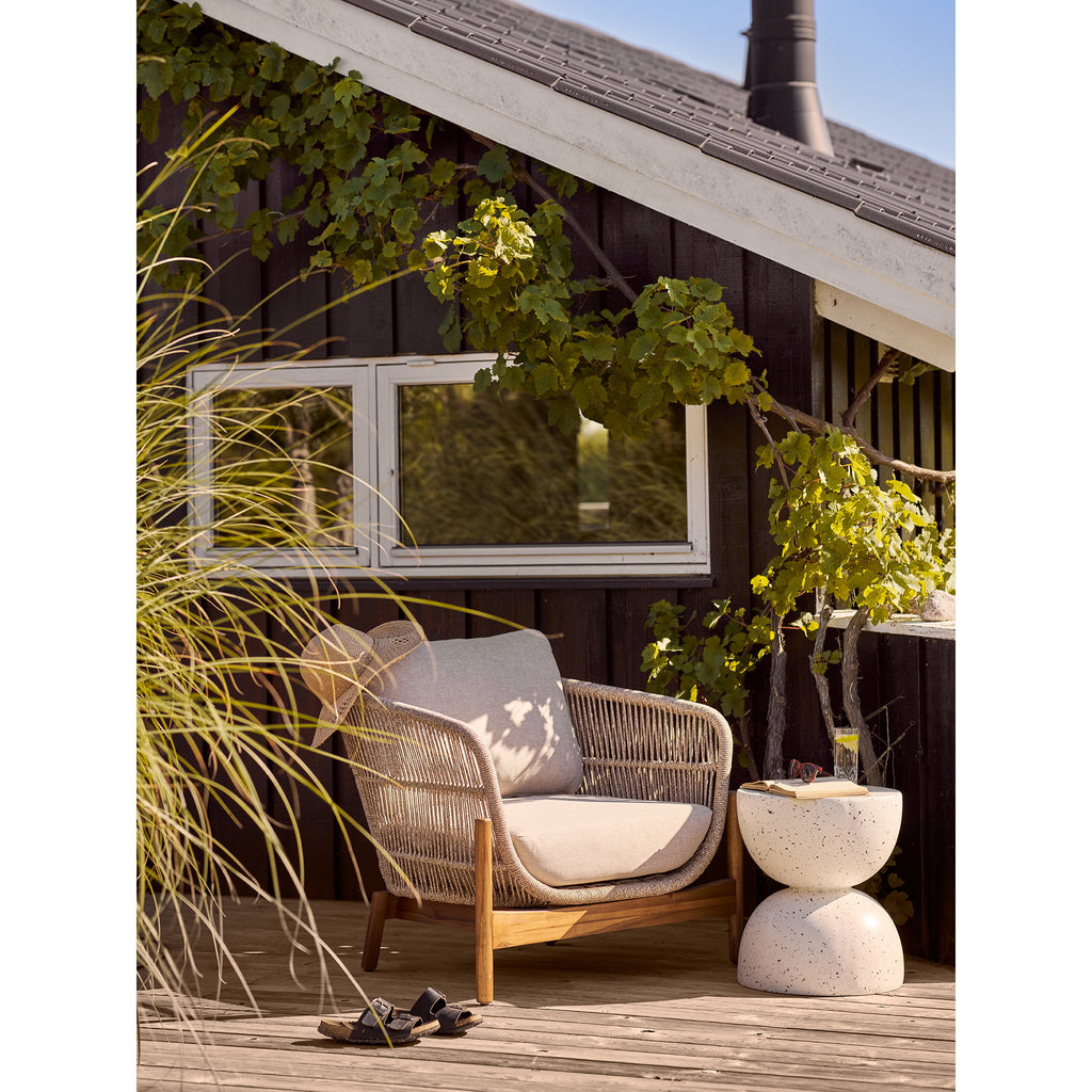 Terracina Lounge chair — Brown / Beige