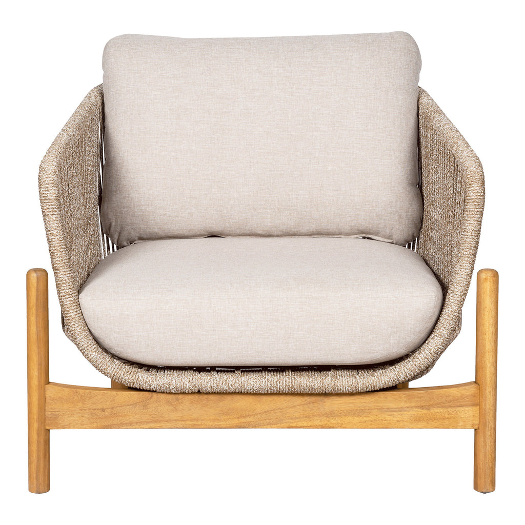 Terracina Lounge chair — Brown / Beige