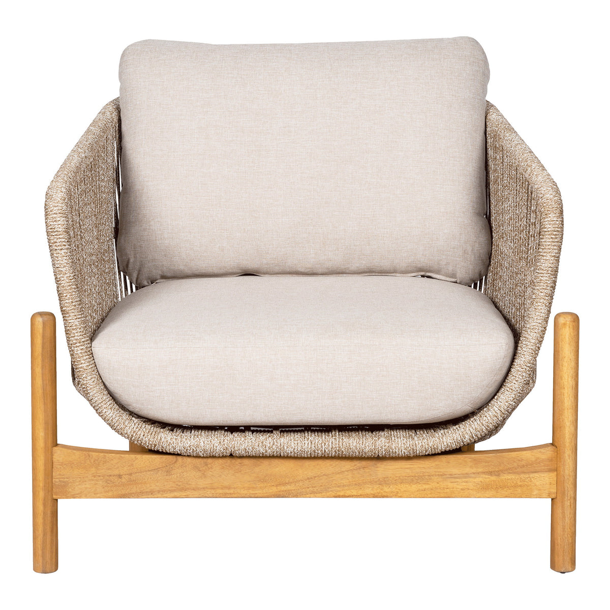 Terracina Lounge chair — Brown / Beige