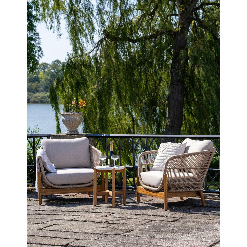 Terracina Lounge chair — Brown / Beige