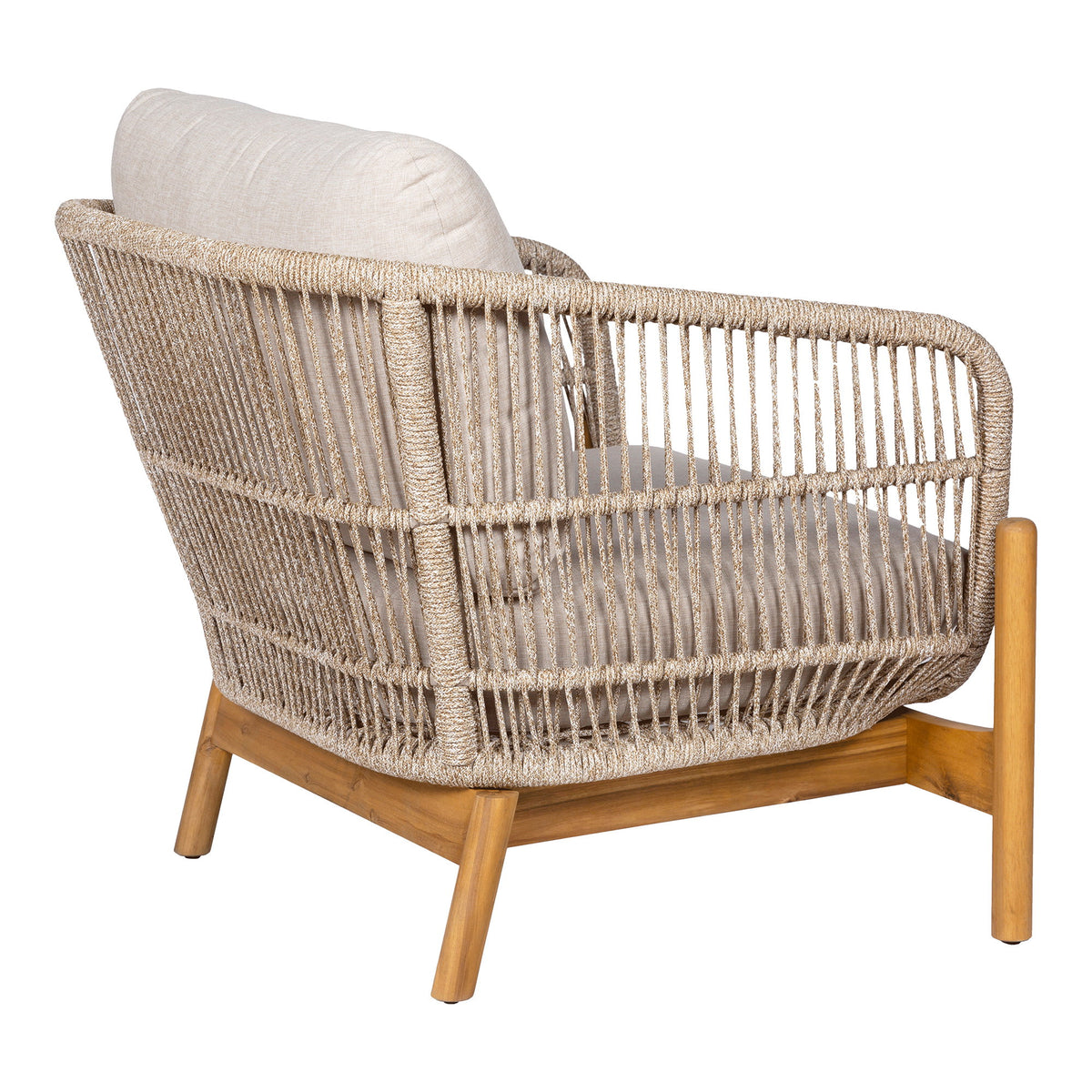 Terracina Lounge chair — Brown / Beige