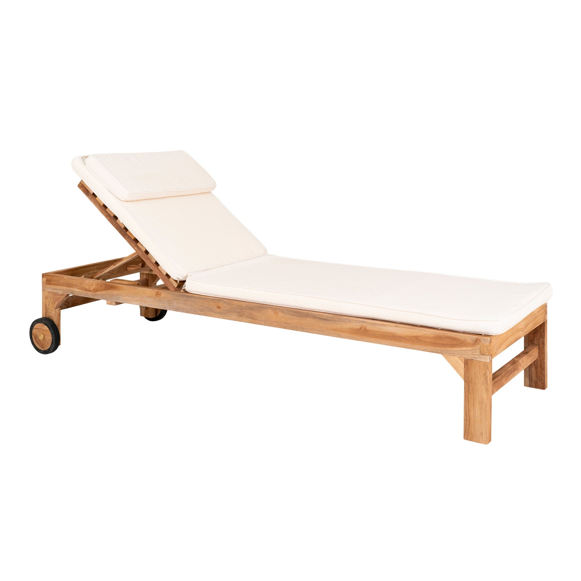 Andorra Sun Lounger — Natural