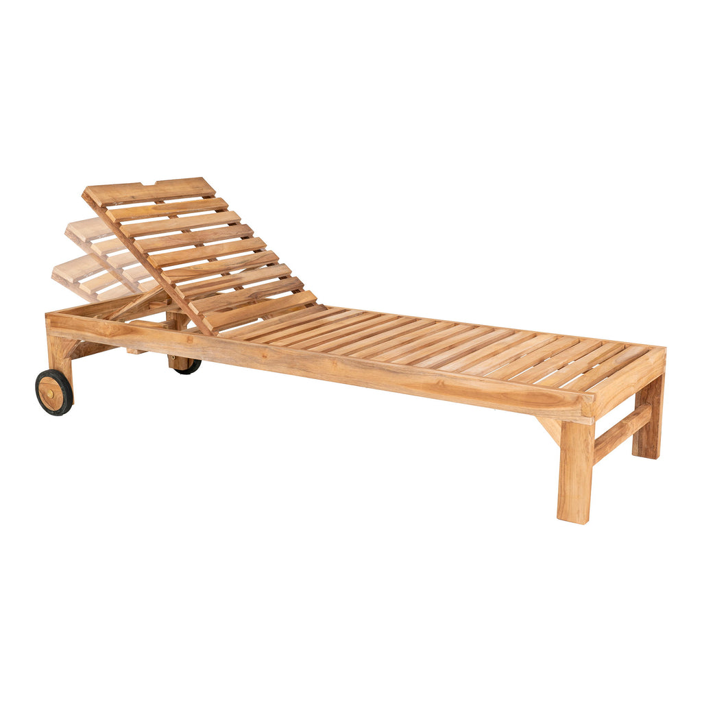Andorra Sun Lounger — Natural