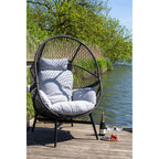 Rosario Lounge chair — Black